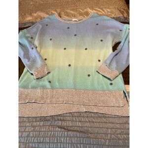 Unicorn Tribe star ombre sweater Size Small (S)